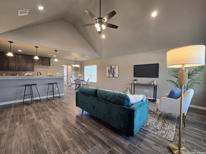 Furnished interior view inside a new home in , Canyon Lake (Image 5).