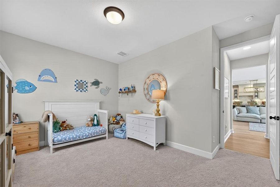 Furnished interior view inside a new home in The Parks at Wilson Creek, Celina (Image 9).