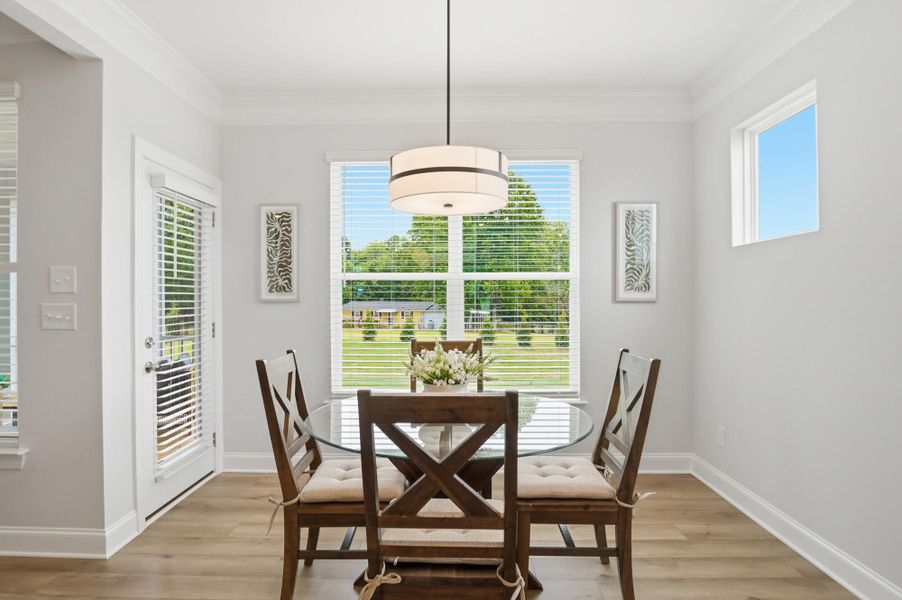Furnished interior view inside a new home in Waterford Commons, Rock Hill (Image 11). Furnished interior view inside a new home in Waterford Commons, Rock Hill (Image 11).