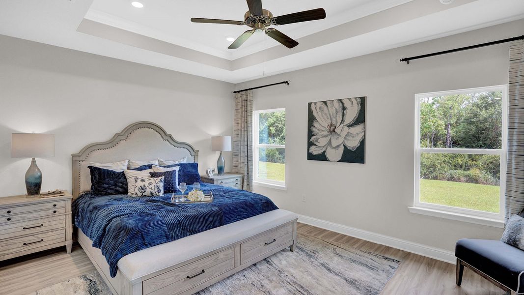 Representative furnished interior of a home built from the Jasmine by D.R. Horton in Palm Ridge, Guyton (Image 19). Representative furnished interior of a home built from the Jasmine by D.R. Horton in Palm Ridge, Guyton (Image 19).