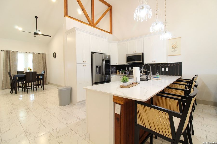 Furnished interior view inside a new home in , Floresville (Image 6).