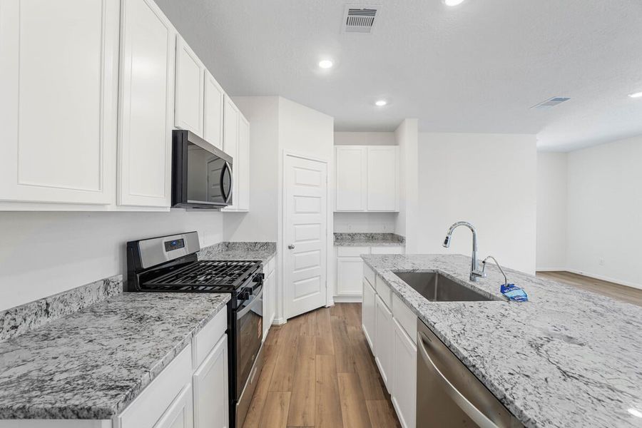 Furnished interior view inside a new home in Bauer Meadows, Hockley (Image 4). Furnished interior view inside a new home in Bauer Meadows, Hockley (Image 4).