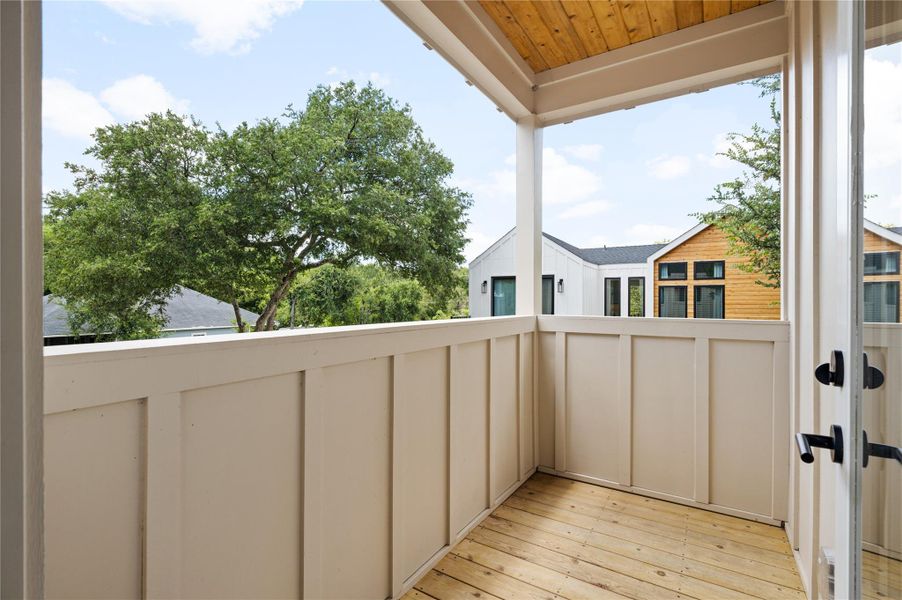 Exterior details and patio area of a home in , Austin (Image 18).