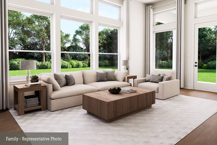 The Denton - Family Room