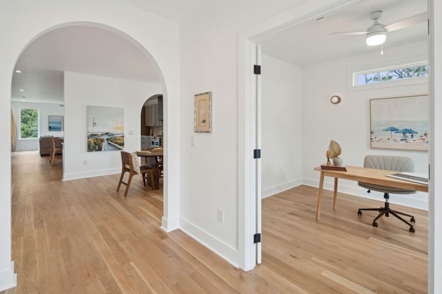 Furnished interior view inside a new home in , Folly Beach (Image 15).