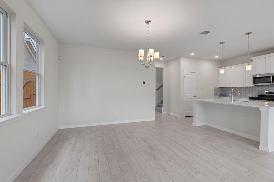 Spacious, unfurnished interior of a new home in Butler Farms, Liberty Hill (Image 27). Spacious, unfurnished interior of a new home in Butler Farms, Liberty Hill (Image 27).