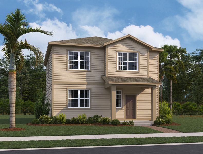 Representative exterior photo of a completed home built from the Sandhill by Ashton Woods in Northlake Classical, Winter Garden, FL (Image 4). Representative exterior photo of a completed home built from the Sandhill by Ashton Woods in Northlake Classical, Winter Garden, FL (Image 4).