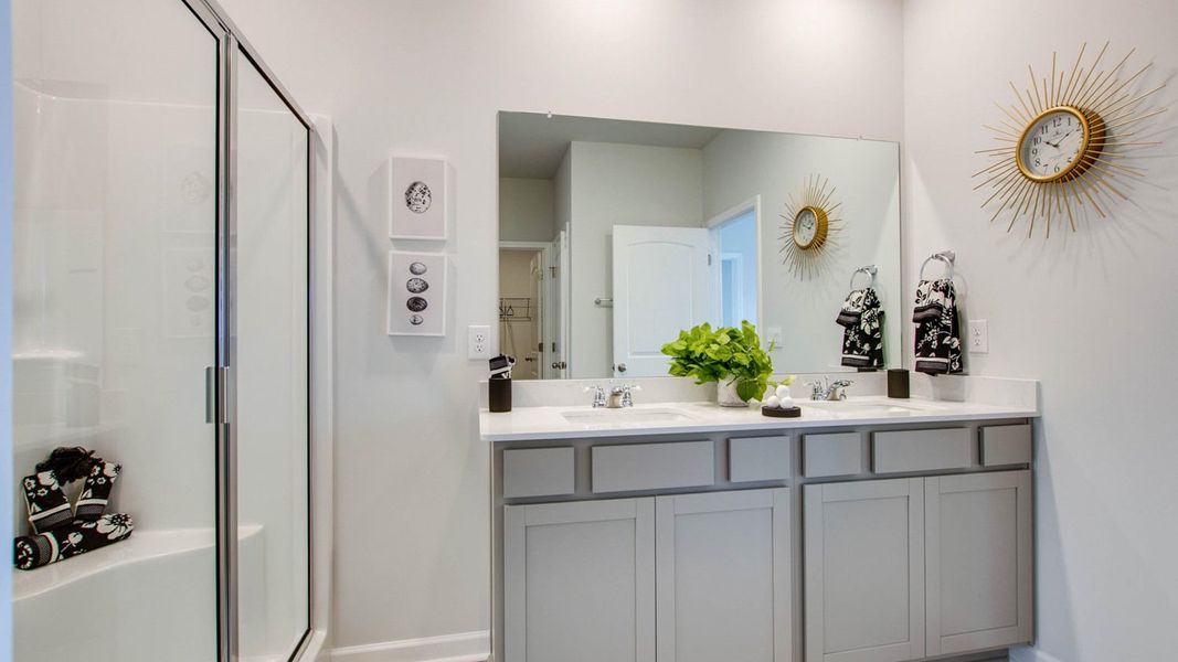 Furnished interior view inside a new home in Nexus North, Gallatin (Image 21).