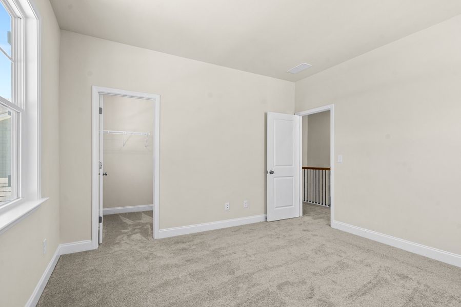 Representative unfurnished interior of a home built from the Kirkwood by Taylor Morrison in Falls Creek, Flowery Branch (Image 37). Representative unfurnished interior of a home built from the Kirkwood by Taylor Morrison in Falls Creek, Flowery Branch (Image 37).