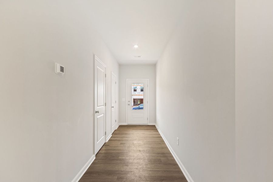 Spacious, unfurnished interior of a new home in The Mill at Woodcreek Farms, Elgin (Image 55). Spacious, unfurnished interior of a new home in The Mill at Woodcreek Farms, Elgin (Image 55).