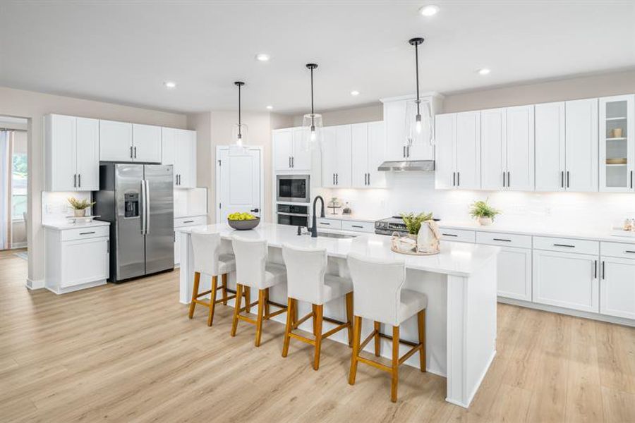 Representative furnished interior of a home built from the Oak Park by Ryan Homes in Everly Estates, Spartanburg (Image 2). Representative furnished interior of a home built from the Oak Park by Ryan Homes in Everly Estates, Spartanburg (Image 2).