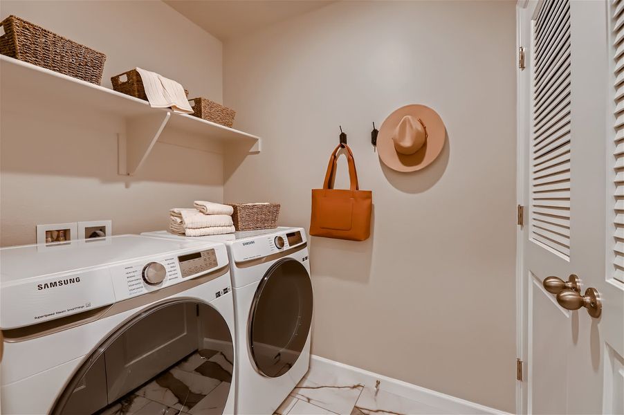 Laundry Room | Biscayne | Spring Valley | New Homes In Longmont, CO By Landsea Homes