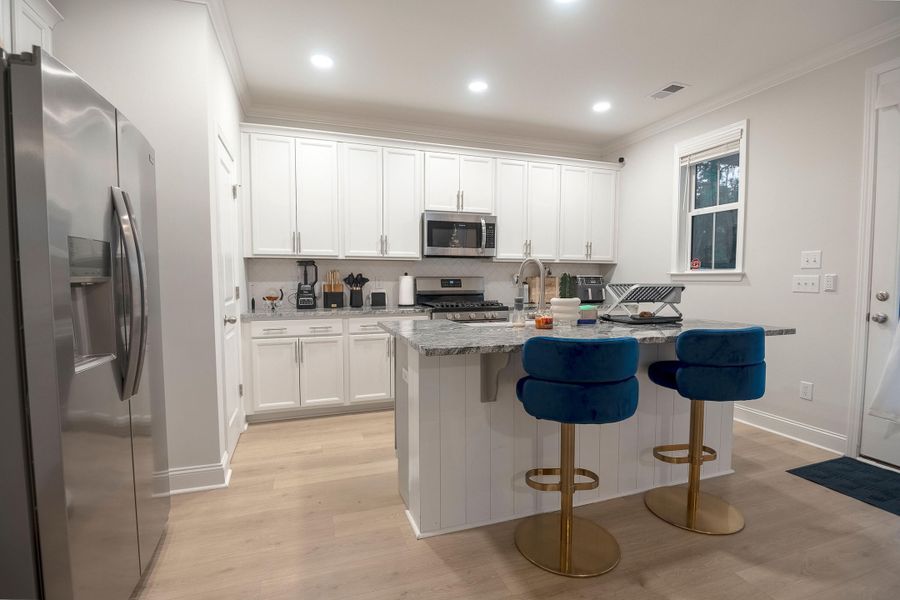 Furnished interior view inside a new home in Abbey Walk, Moncks Corner (Image 10). Furnished interior view inside a new home in Abbey Walk, Moncks Corner (Image 10).