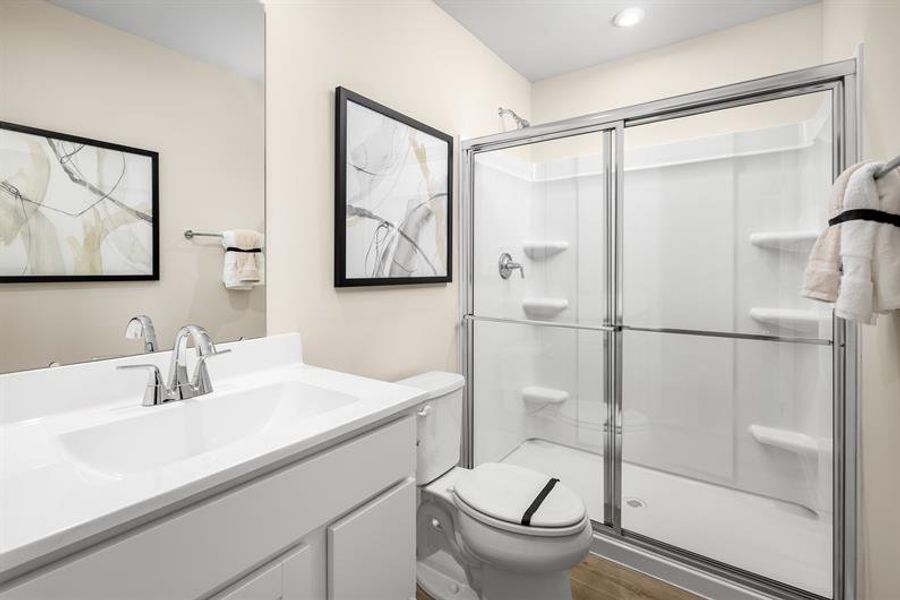 Furnished interior view inside a new home in Colonial Village, Edenton (Image 13).