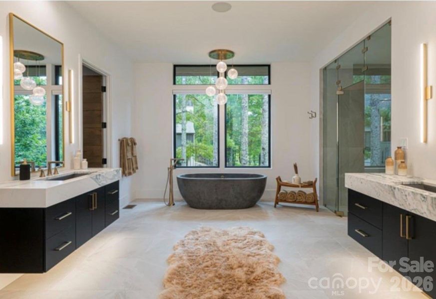 Furnished interior view inside a new home in , Arden (Image 10).