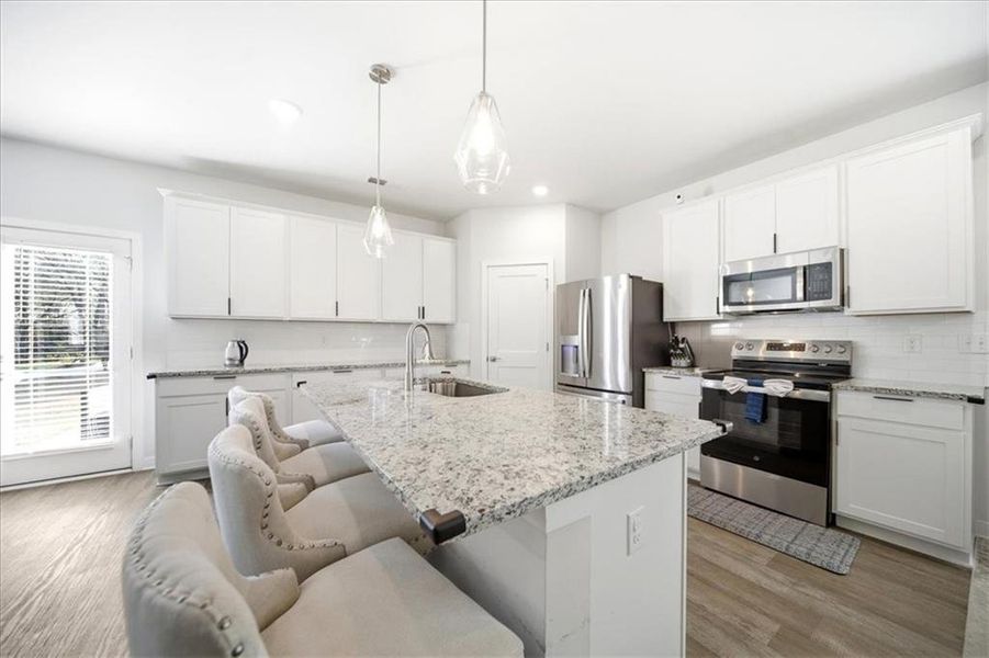 Furnished interior view inside a new home in , McDonough (Image 20).