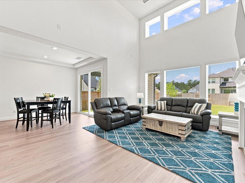 Furnished interior view inside a new home in , Magnolia (Image 19).
