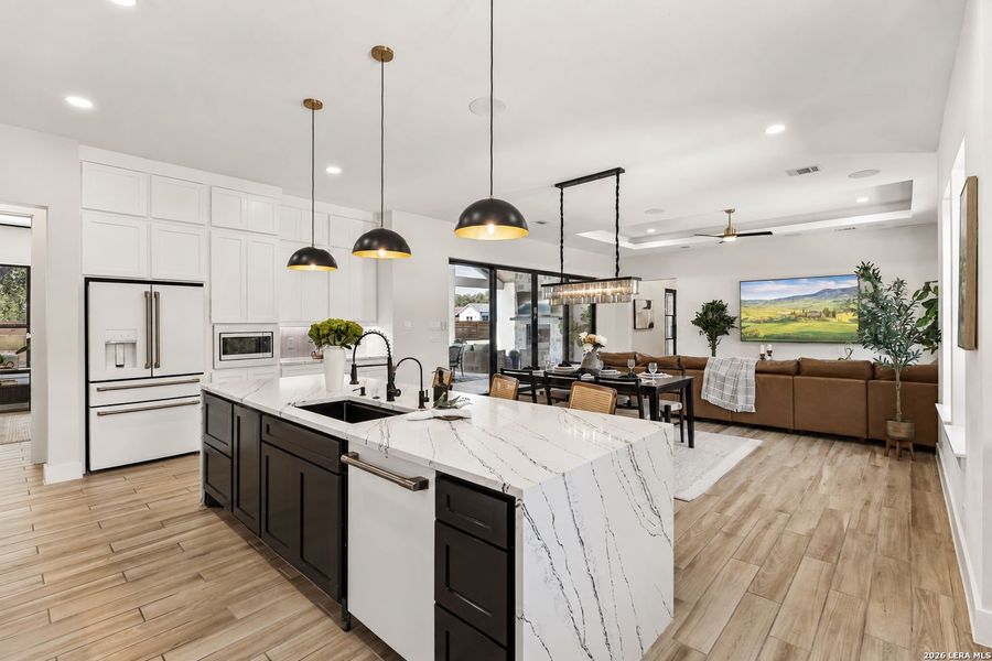 Furnished interior view inside a new home in , Leon Valley (Image 53).