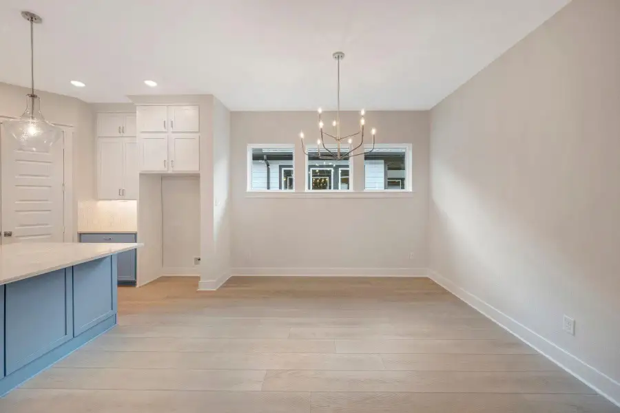 Spacious, unfurnished interior of a new home in Two Step Farm - Landmark Row Collection, Montgomery (Image 13).