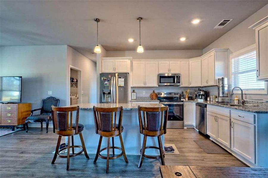 Furnished interior view inside a new home in , Eastanollee (Image 18).