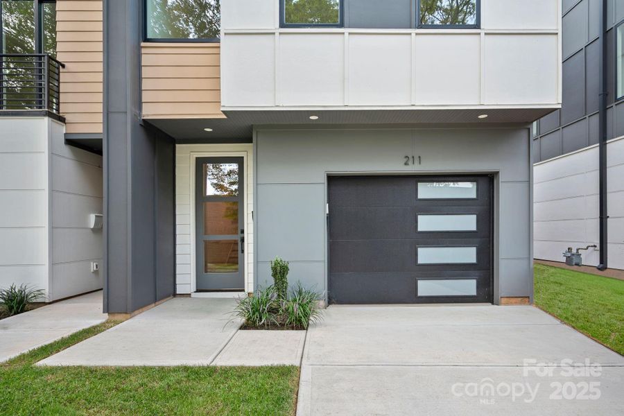 Front exterior of a new home in , Charlotte, NC, highlighting curb appeal (Image 17).