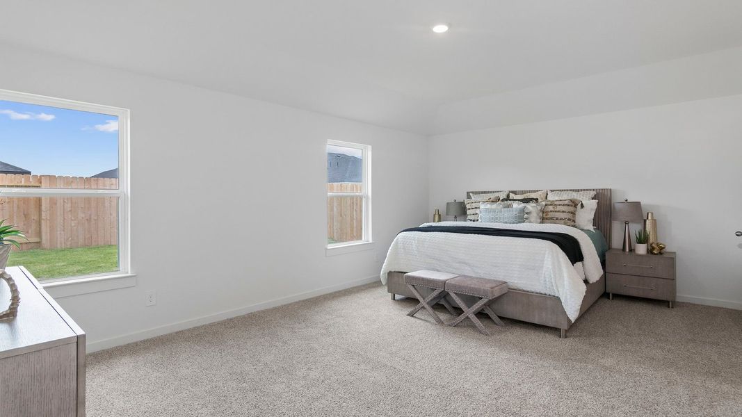 Furnished interior view inside a new home in Evergreen, Rosenberg (Image 14).