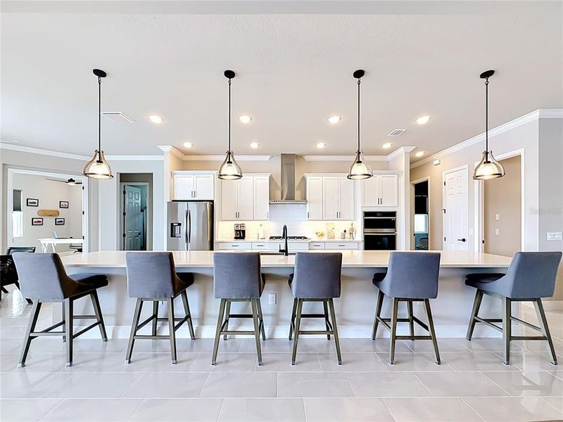 Furnished interior view inside a new home in , Mount Dora (Image 12).