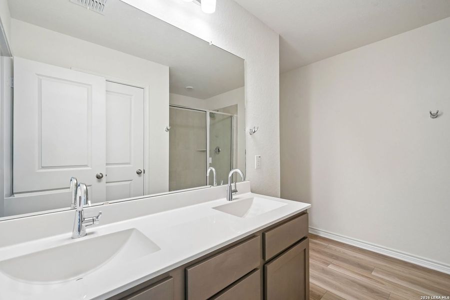 Furnished interior view inside a new home in Nagel Crossing, San Antonio (Image 8).