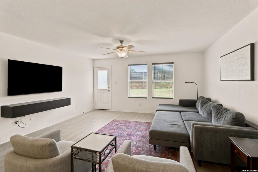 Furnished interior view inside a new home in Sage Meadows, St. Hedwig (Image 8). Furnished interior view inside a new home in Sage Meadows, St. Hedwig (Image 8).