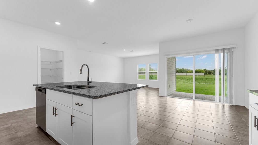 Furnished interior view inside a new home in Coopers Meadow, Jacksonville (Image 13).