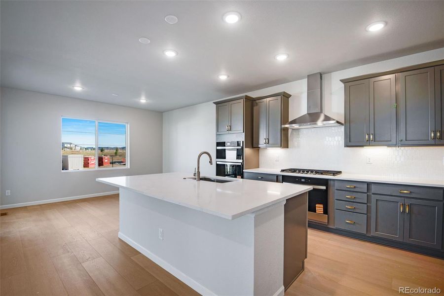 Furnished interior view inside a new home in Prelude at Sterling Ranch, Littleton (Image 13).