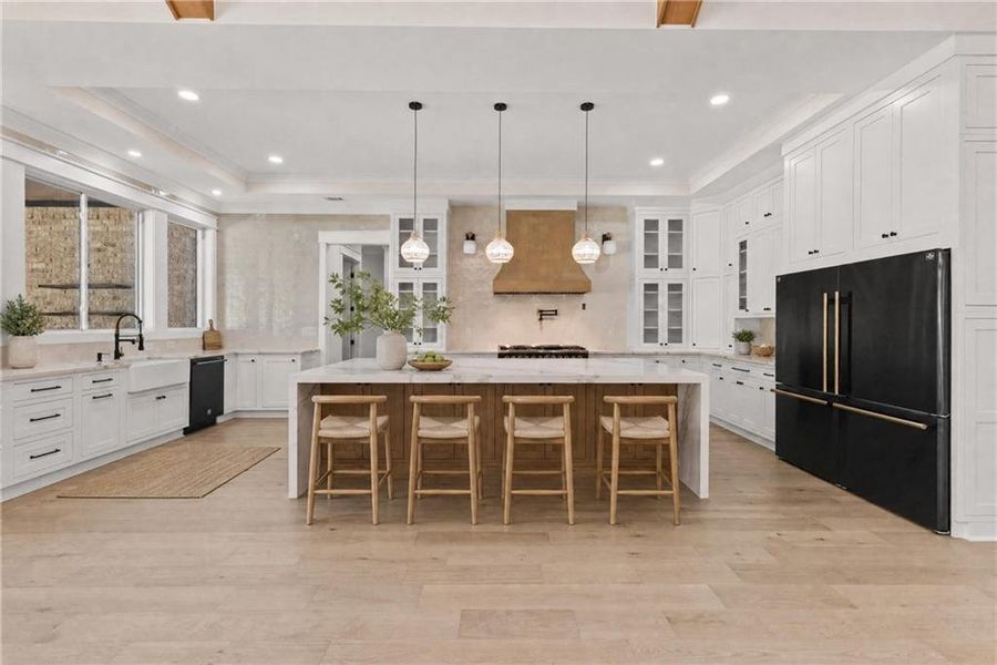 Furnished interior view inside a new home in , Monroe (Image 56).