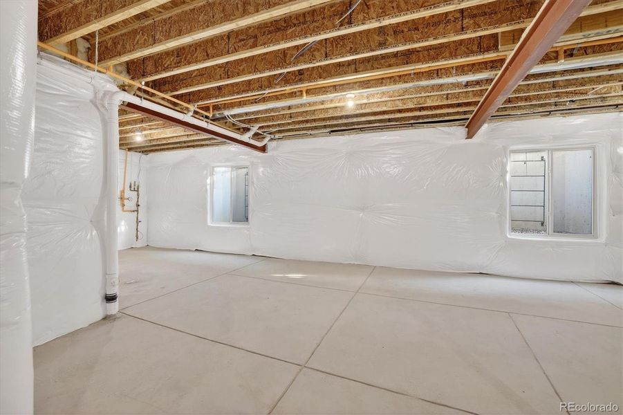 In-progress construction of a new home in Deer Creek, Littleton, CO (Image 32).