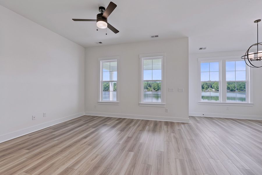 Spacious, unfurnished interior of a new home in Arcadia, Myrtle Beach (Image 23). Spacious, unfurnished interior of a new home in Arcadia, Myrtle Beach (Image 23).