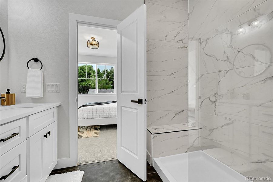 Furnished interior view inside a new home in , Arvada (Image 10).