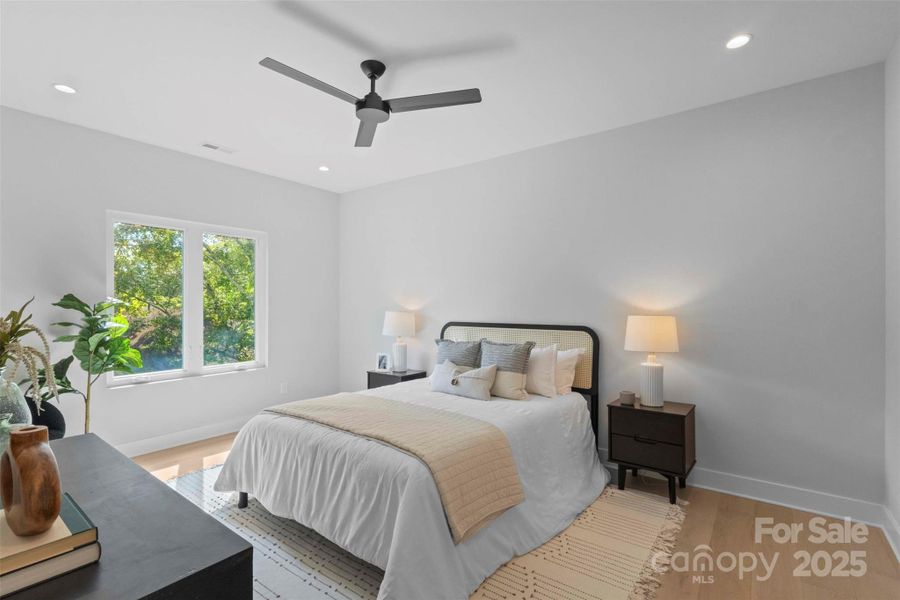 Furnished interior view inside a new home in , Charlotte (Image 26).