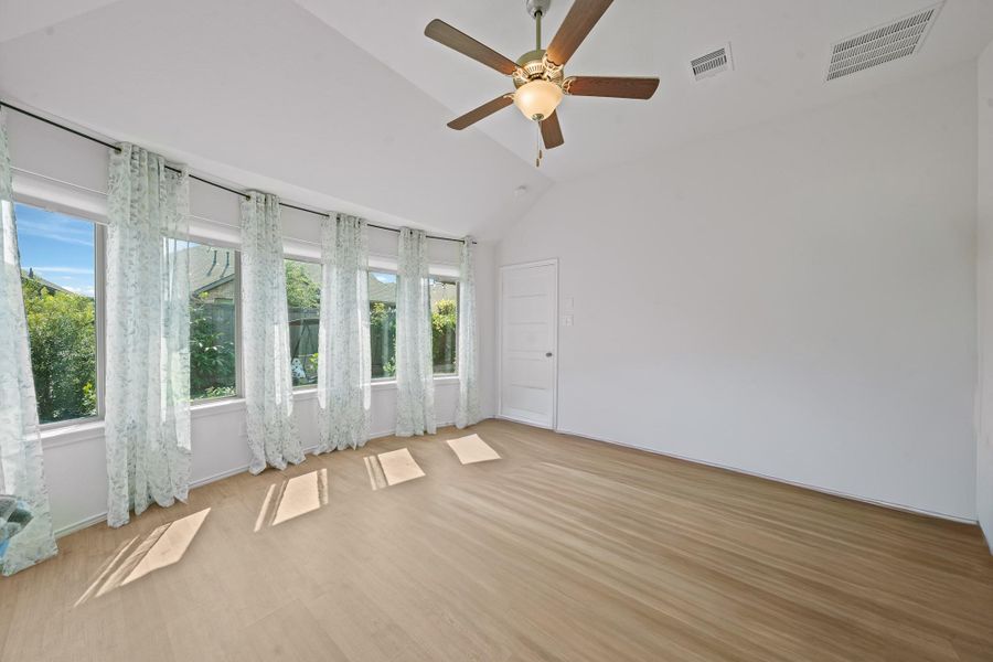 Spacious, unfurnished interior of a new home in , Cypress (Image 23).