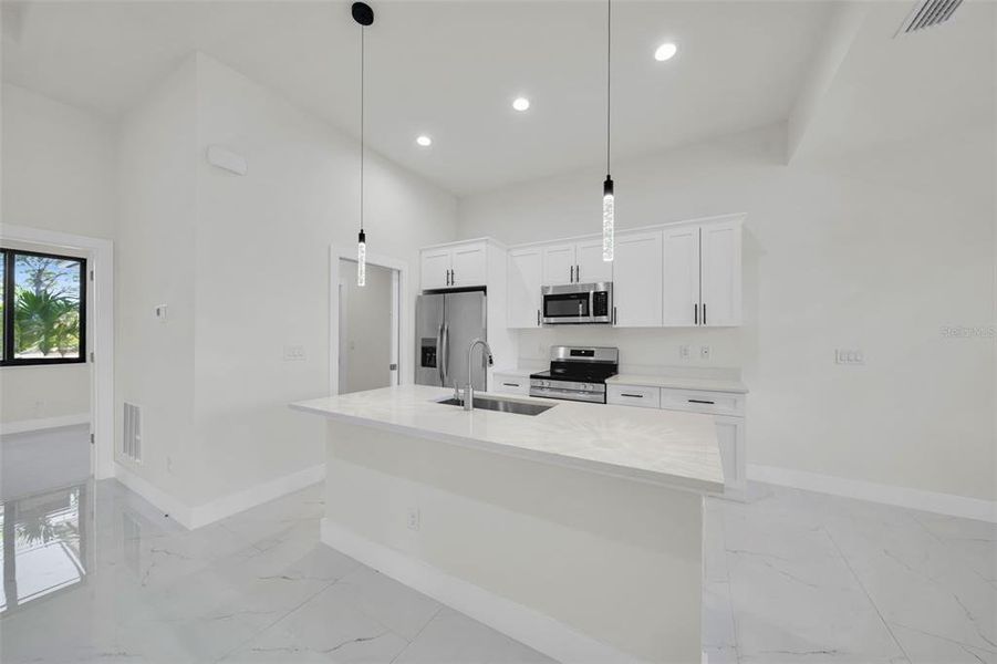 Furnished interior view inside a new home in , Port Charlotte (Image 10).