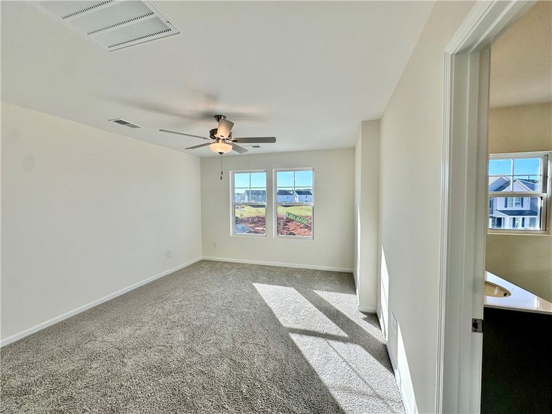 Spacious, unfurnished interior of a new home in Champions Village at Cherry Hill, Pendleton (Image 27).