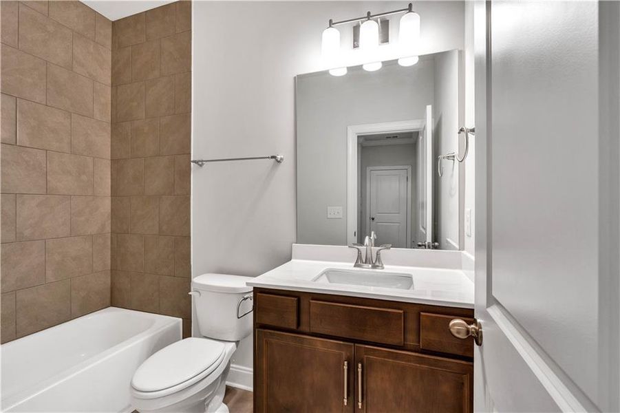 Furnished interior view inside a new home in Palmer Falls, Douglasville (Image 6).
