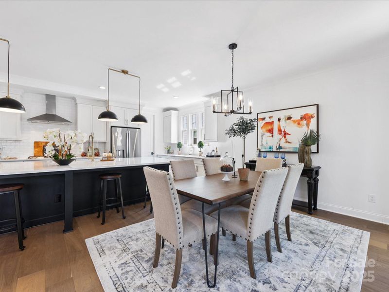 Furnished interior view inside a new home in Phillips Village, Matthews (Image 28).