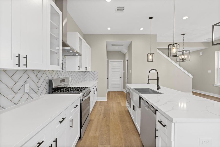 Furnished interior view inside a new home in , Houston (Image 11). Furnished interior view inside a new home in , Houston (Image 11).