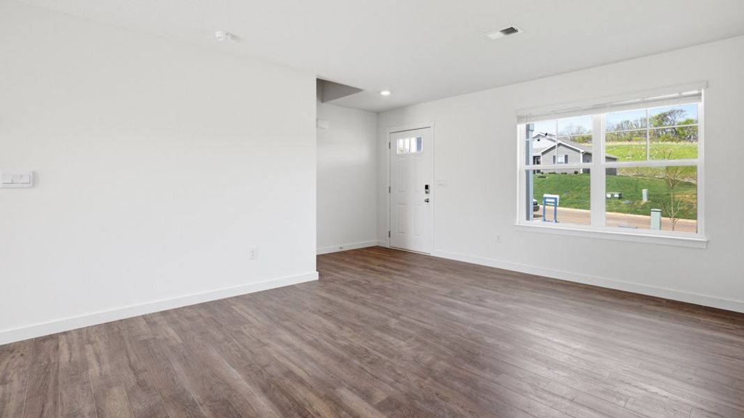 Representative unfurnished interior of a home built from the Glendale-Basement by D.R. Horton in Belhaven, Knoxville (Image 19).