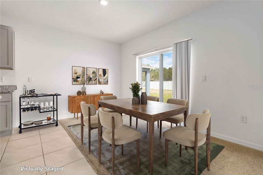 Furnished interior view inside a new home in , New Smyrna Beach (Image 7).
