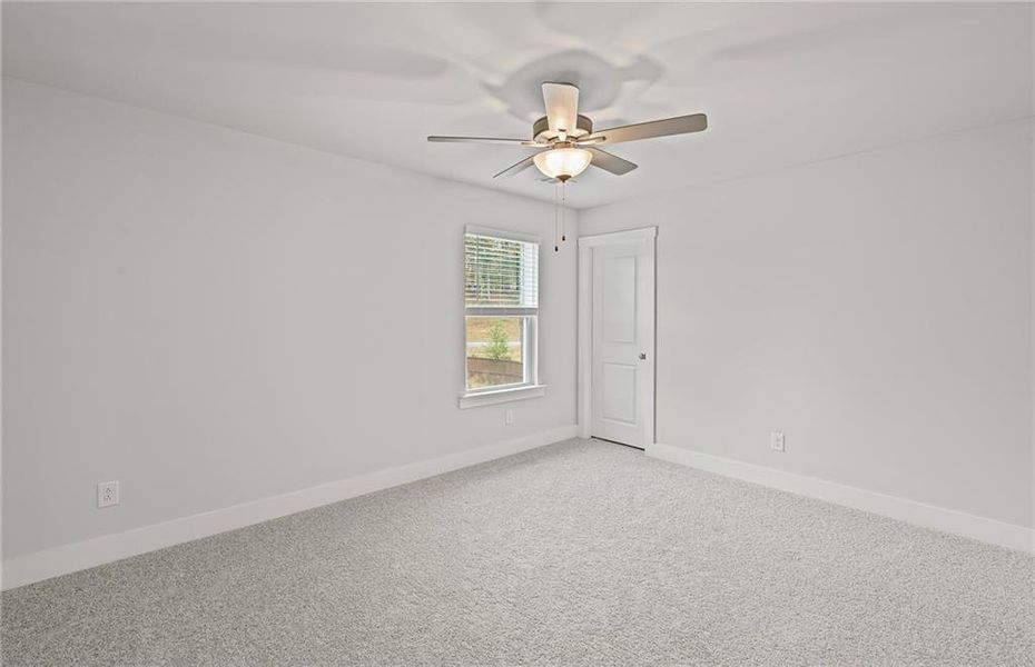 Spacious, unfurnished interior of a new home in Oakwood, Cumming (Image 34). Spacious, unfurnished interior of a new home in Oakwood, Cumming (Image 34).