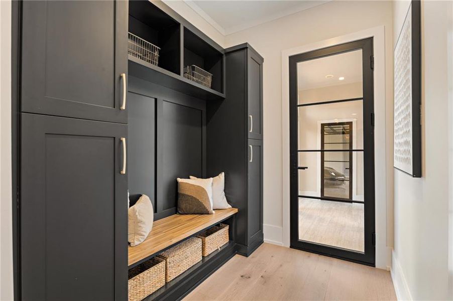 Furnished interior view inside a new home in , Canton (Image 61).