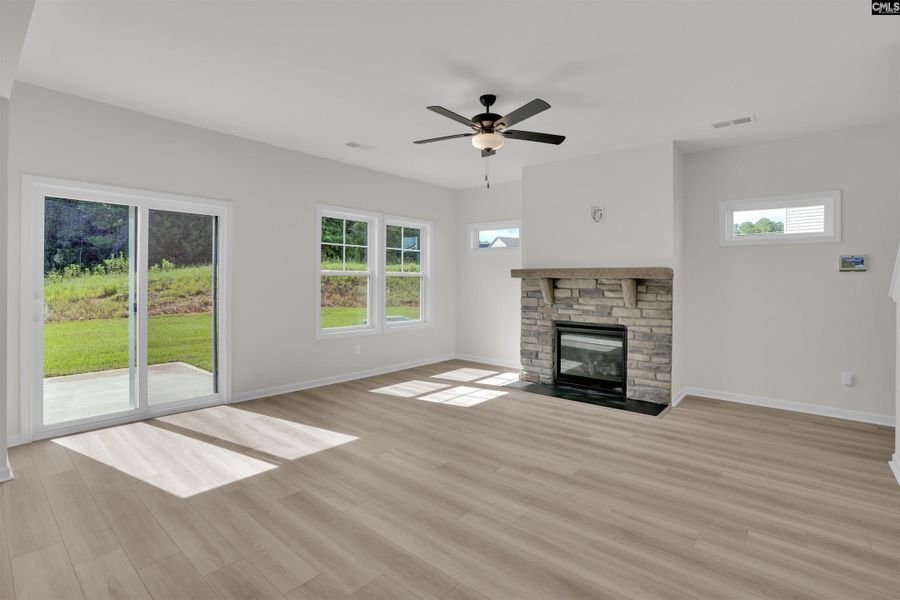 Spacious, unfurnished interior of a new home in Rolling Hills, Prosperity (Image 15). Spacious, unfurnished interior of a new home in Rolling Hills, Prosperity (Image 15).