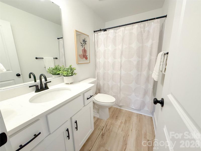 Furnished interior view inside a new home in , Charlotte (Image 9).