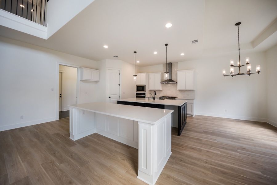 Representative furnished interior of a home built from the The Travis by Whitestone Custom Homes in Johnson Ranch, Bulverde (Image 7).