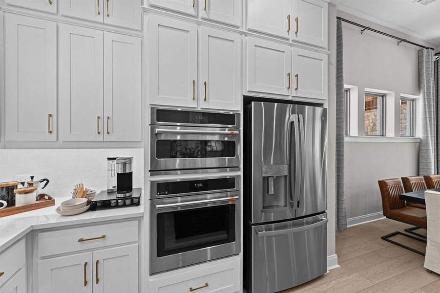 Furnished interior view inside a new home in Highwoods, Fort Worth (Image 16). Furnished interior view inside a new home in Highwoods, Fort Worth (Image 16).